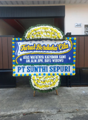 Papan Bunga Duka di Kepohbaru